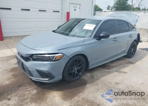 2023 Honda Civic Sport from USA, damaged, VIN 2HGFE2F5XPH510826